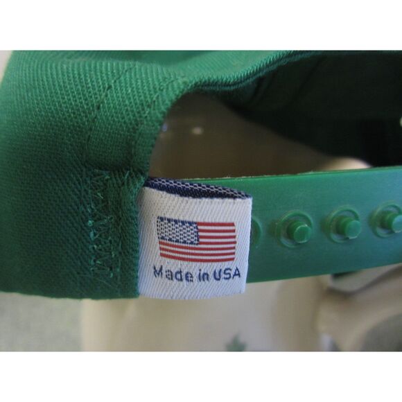 GREEN  SNAPBACK AMERICAP USA WHITE HOUSE EASTER EGG ROLL 2014 HAT - Picture 3 of 4